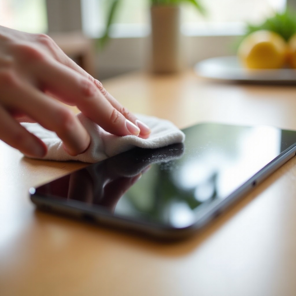 handy display reinigen hausmittel