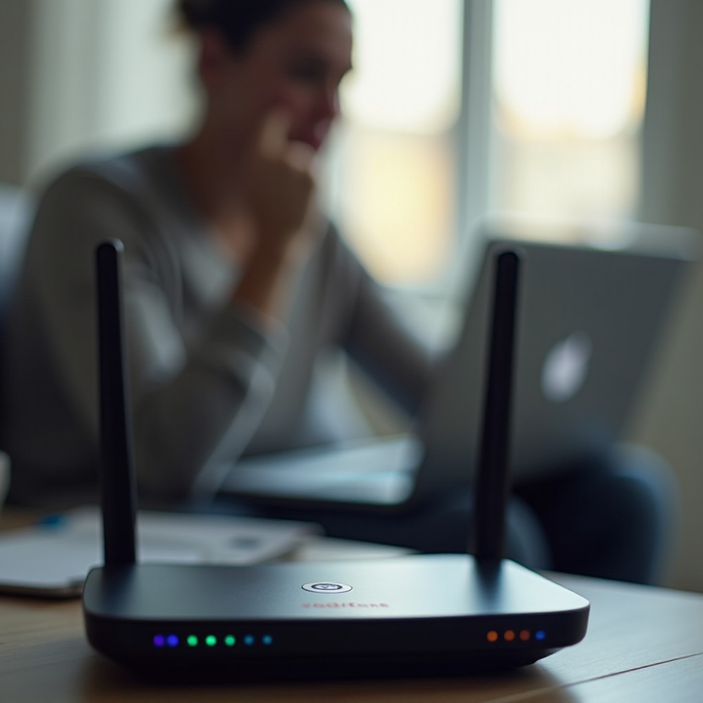 vodafone router startet ständig neu
