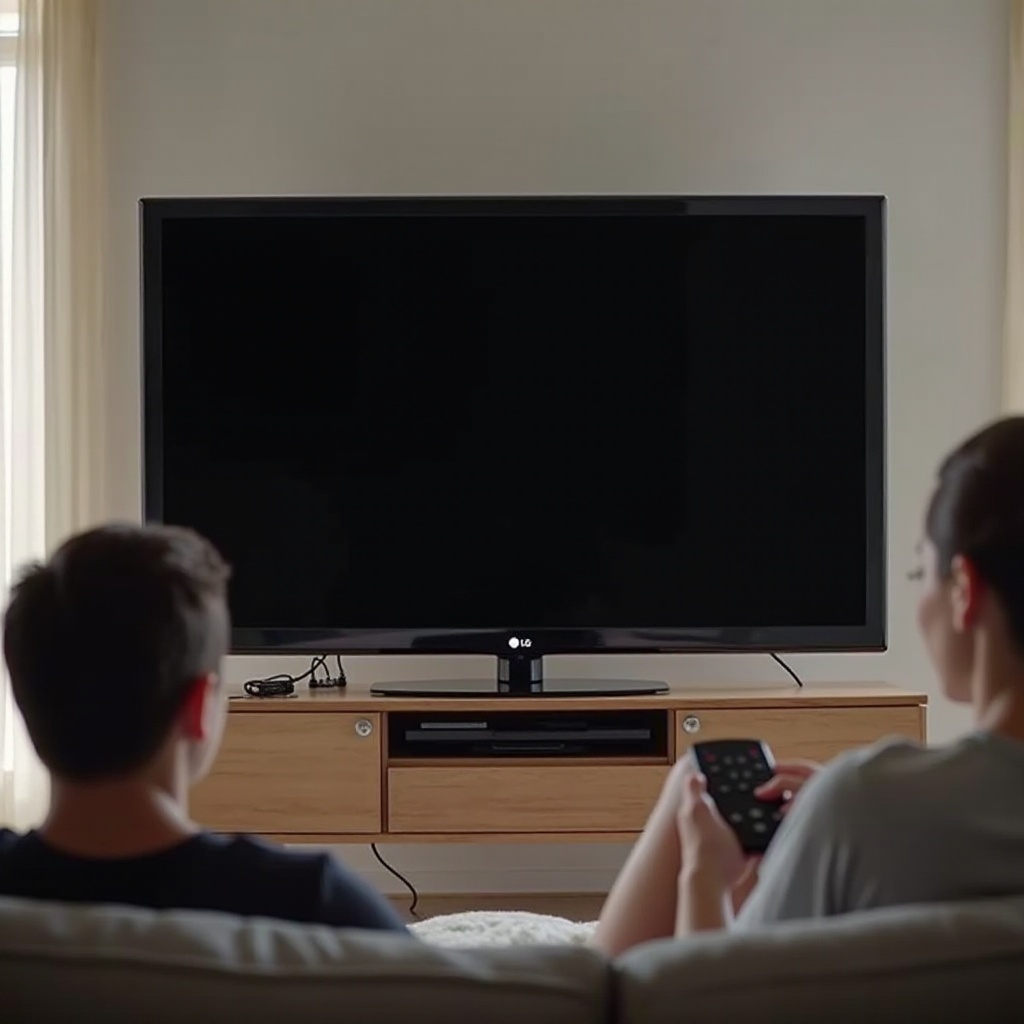 lg fernseher zeigt kein bild aber ton
